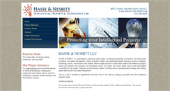 Desktop Screenshot of hn-iplaw.com